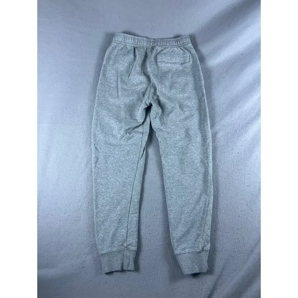 Nike Club Fleece Sweatpants Mens S Gray Tapered Futura Logo Fleece Joggers Sport